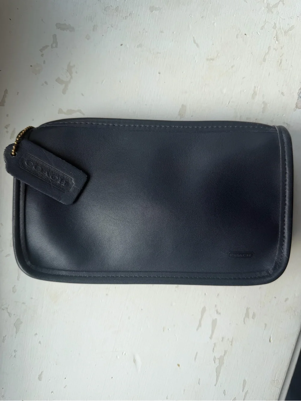 Vintage Coach Blue Chunky Case